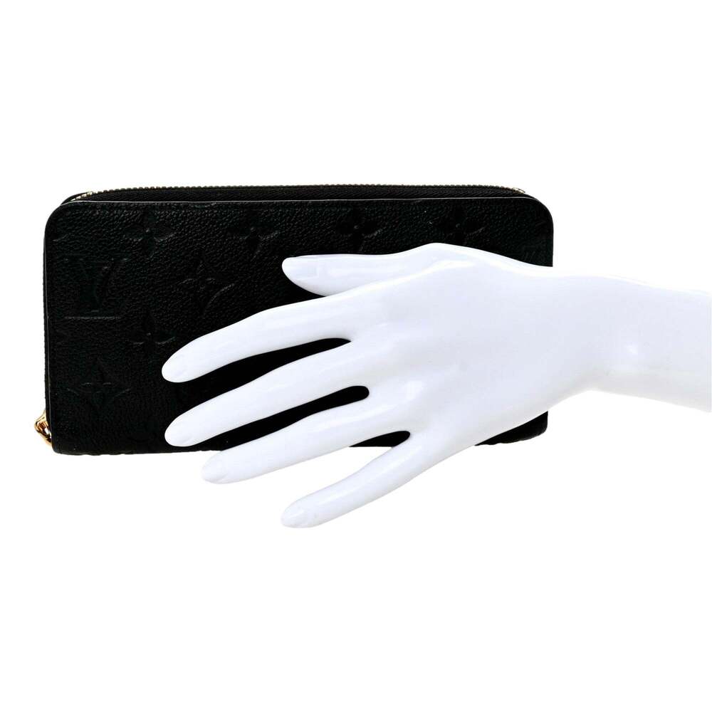 Louis Vuitton Zippy Empreinte Embossed Leather Wallet in Noir - Picture 5 of 5